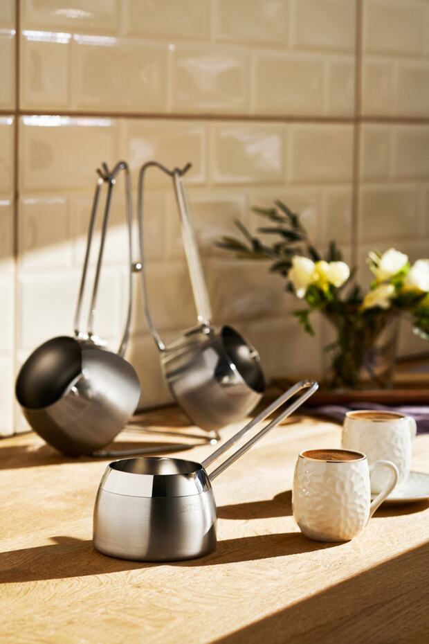 Aragon Paslanmaz Çelik Cezve Seti - 1