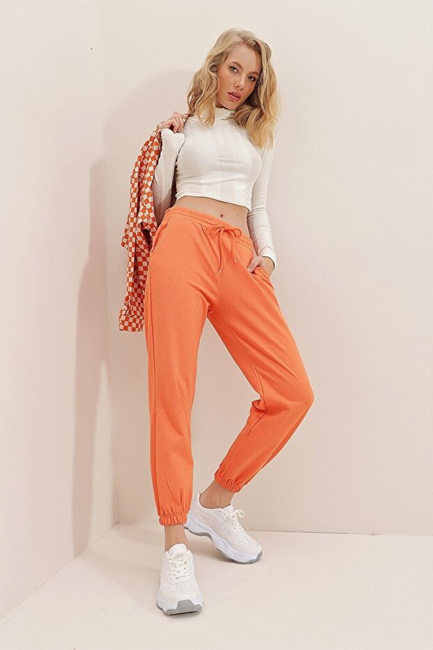 Orange Sweatpants - 1