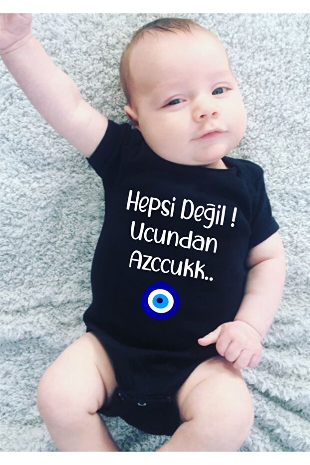 Black Circumcision Bodysuit with a Little Print on the End, Not All