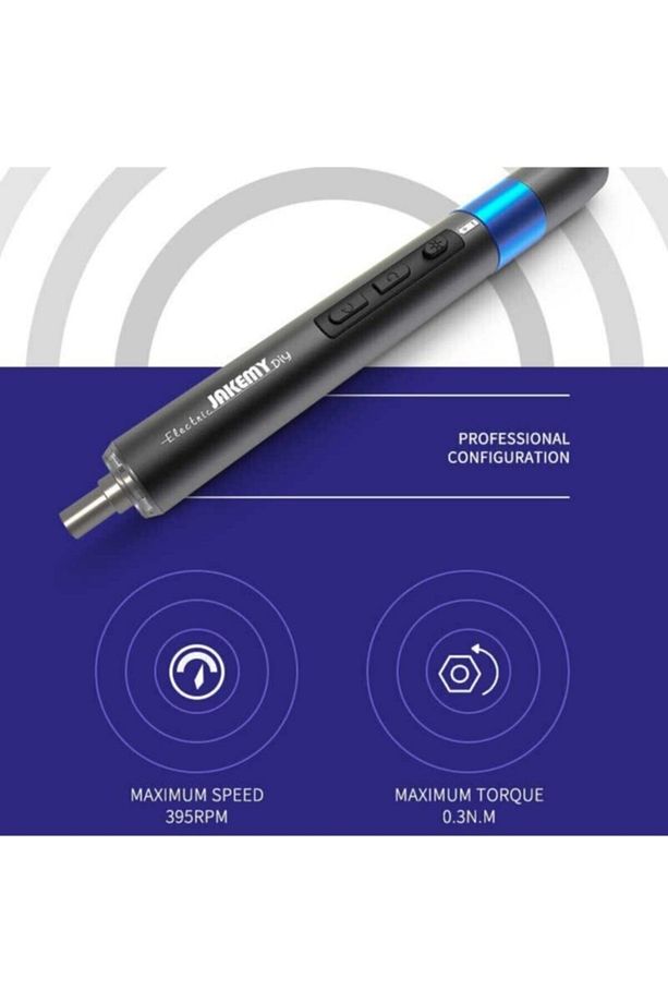 Jm-y03 Plus 43 In 1 Mini Taşınabilir Şarjlı Hassas Manyetik Tornavida Matkap Uç Seti - 5