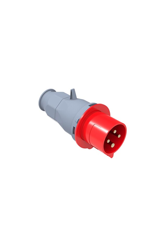 Cee Norm 4x32a (3p+e) 380v 50/60 Hz 6h Ip 44 قابس مستقيم Bc1-3504-2011