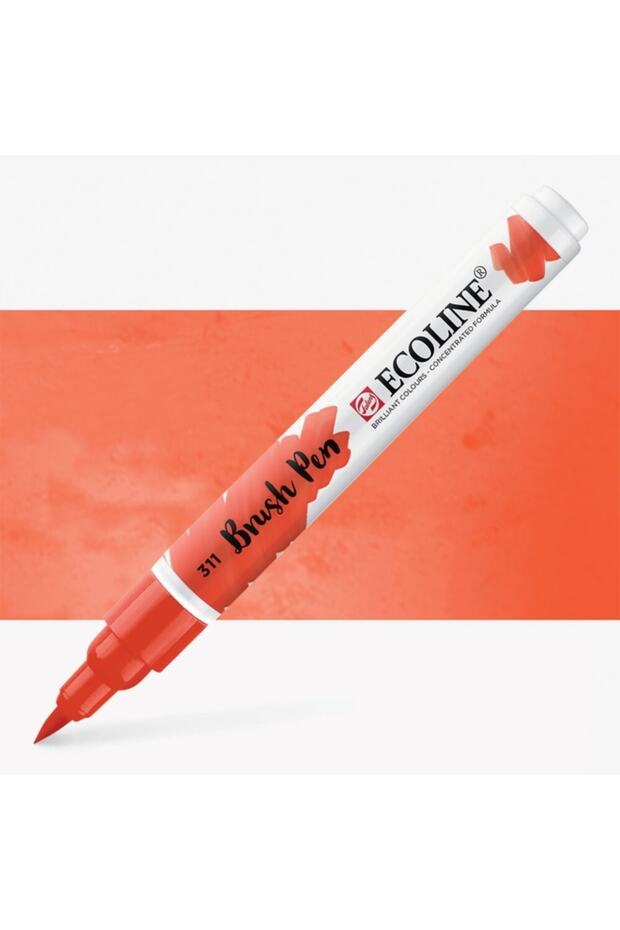 Ecoline Watercolor Brush Pen Vermilion 311