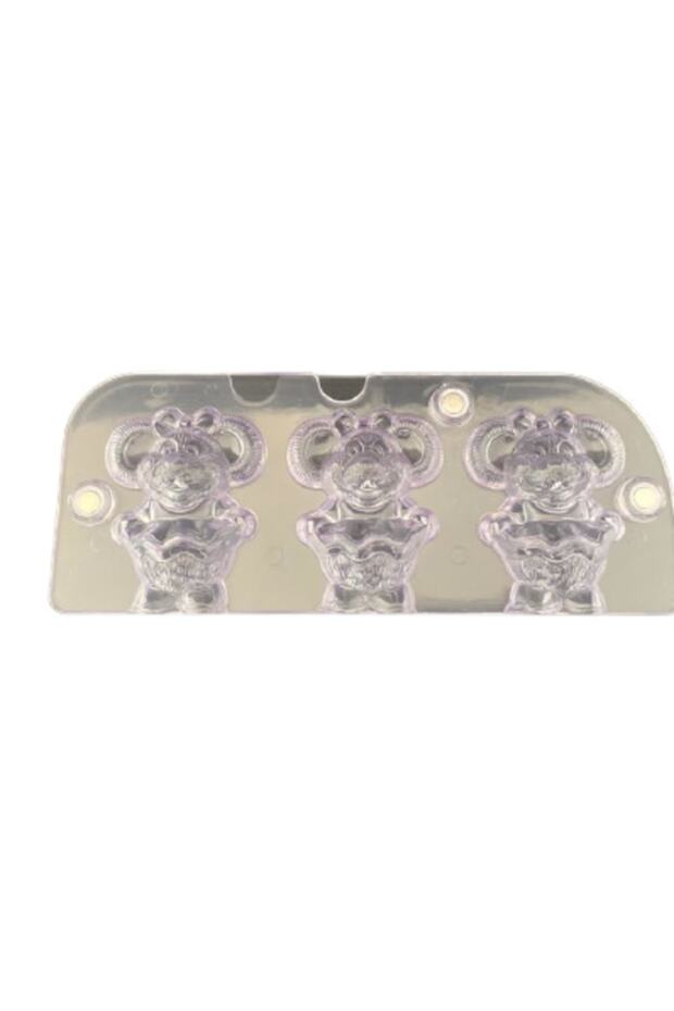 3d Mickey Şeffaf Çikolata Kalıbı