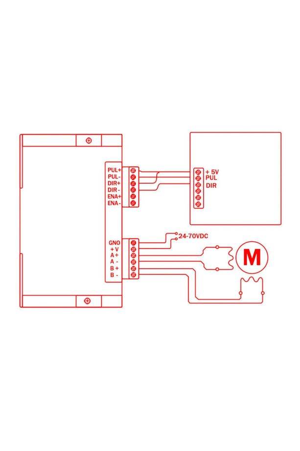 Dm556 2 Faz 50v 5.6a Step Motor Sürücü Nema 17 / 23 Cnc 3d Yazıcı Printer 25000 Microstep - 8
