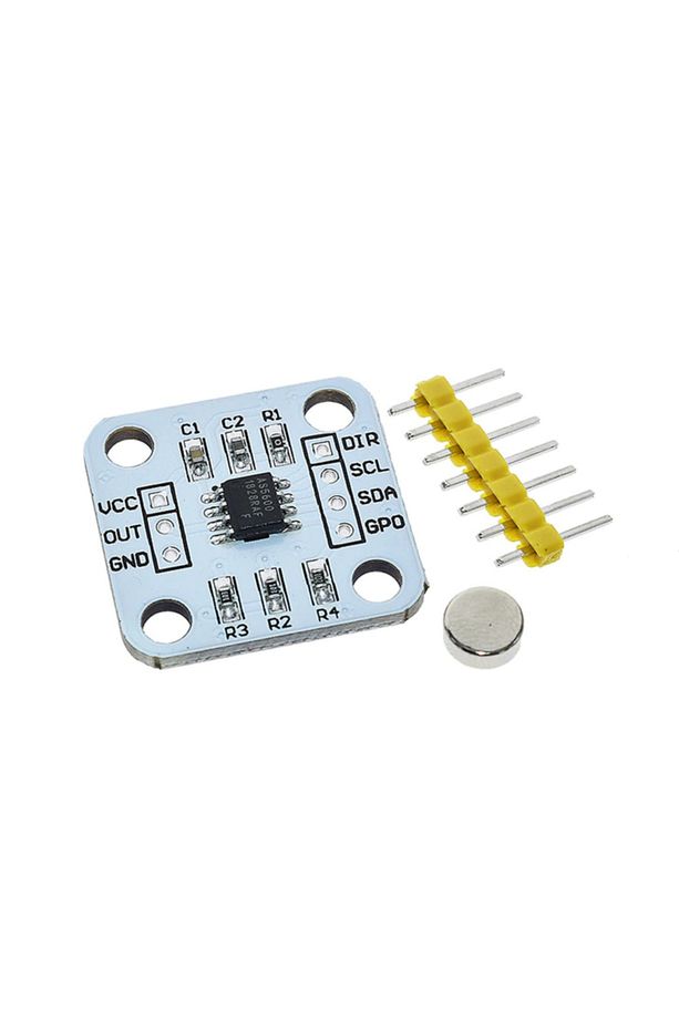 As5600 Manyetik Açı Sensörü Ölçüm Modülü 12 Bit Temassız Pozisyon - 7
