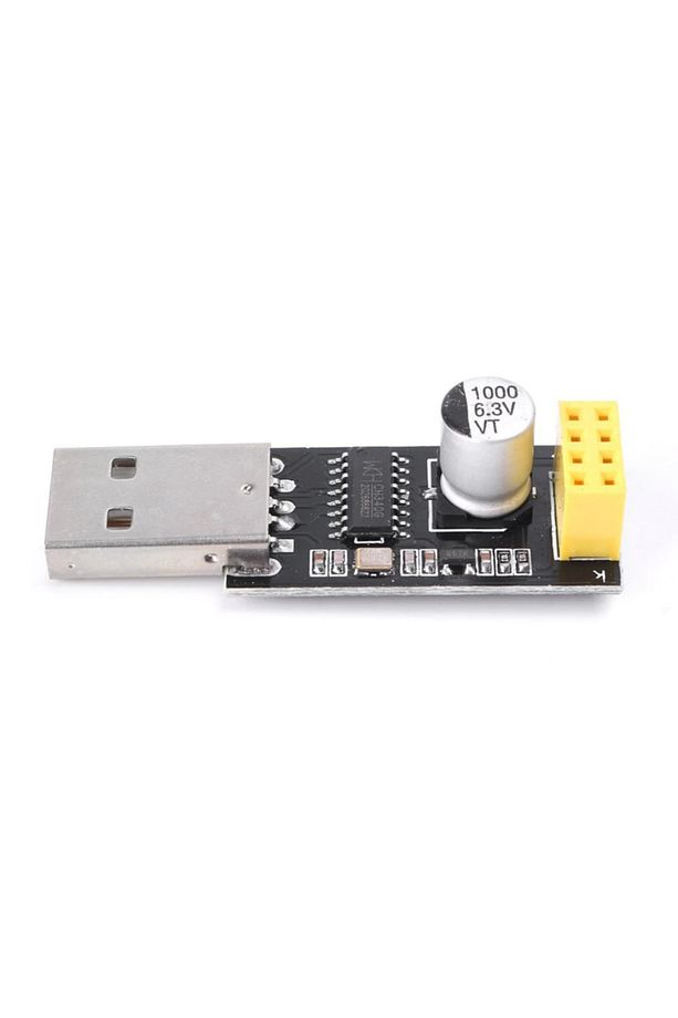 Esp8266 Esp-01 Modulü Için Pc Usb Bağlantı Ayar Adaptörü Ch340 - 7