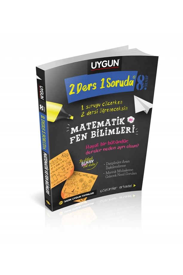 Güncel Baskı 2 Ders 1 Soruda Matematik Ve Fen Bilimleri 8. Sınıf - 1