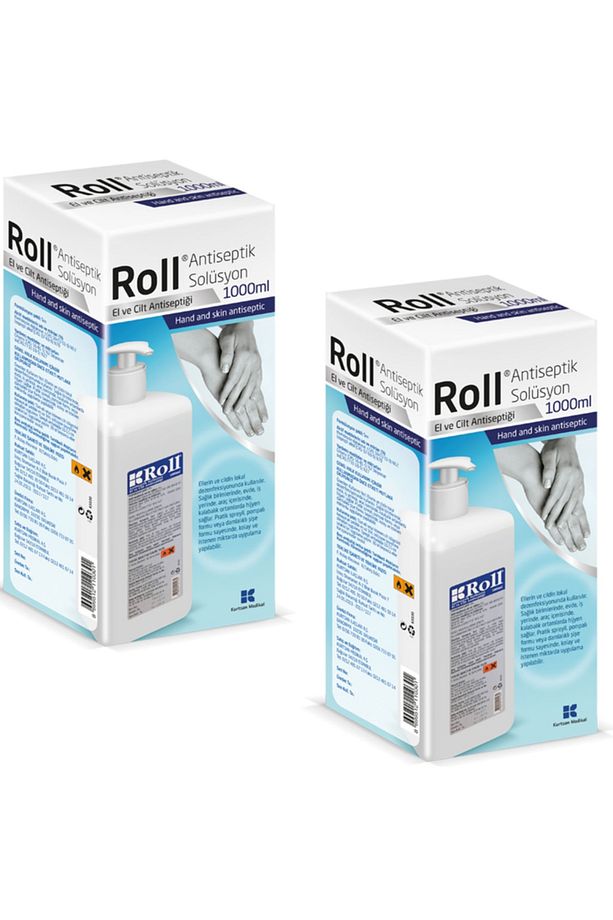 El Ve Cilt Dezenfektanı Antiseptik Solüsyon 1000 Ml 2 Adet - 1