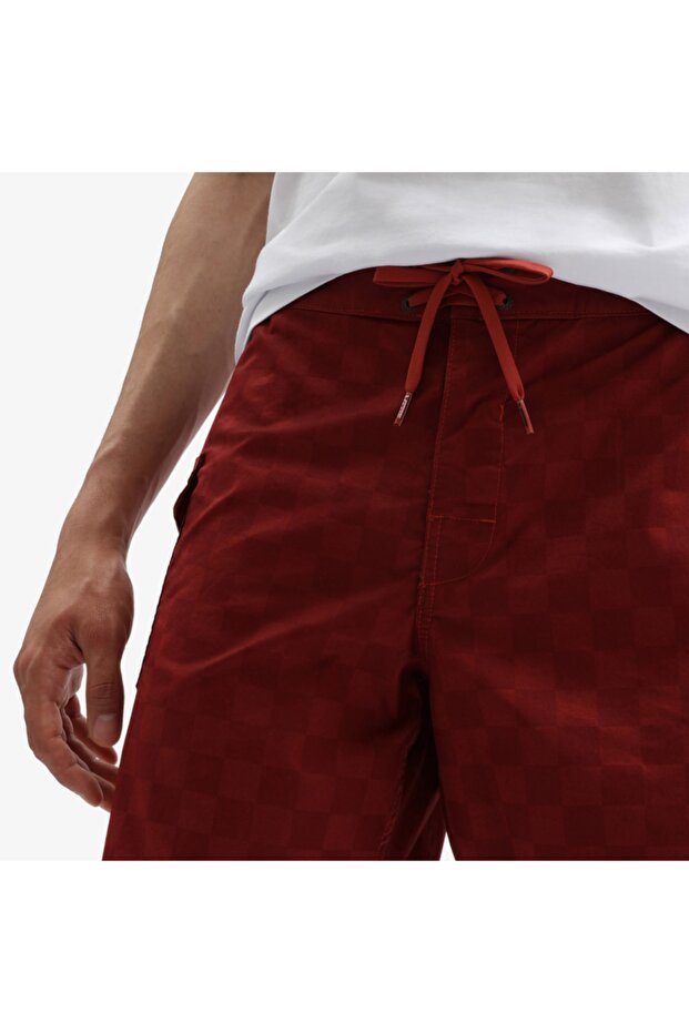 Vintage Cotton Boardshort Erkek Turuncu Mayo Şort - 3