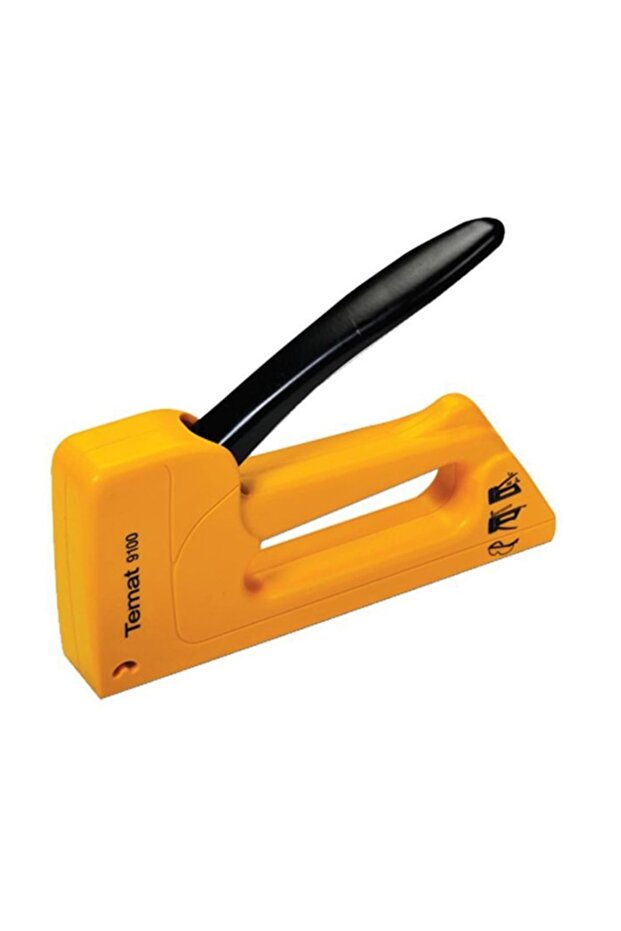 Lighter Stapler Plastic Yellow 9100 - 1