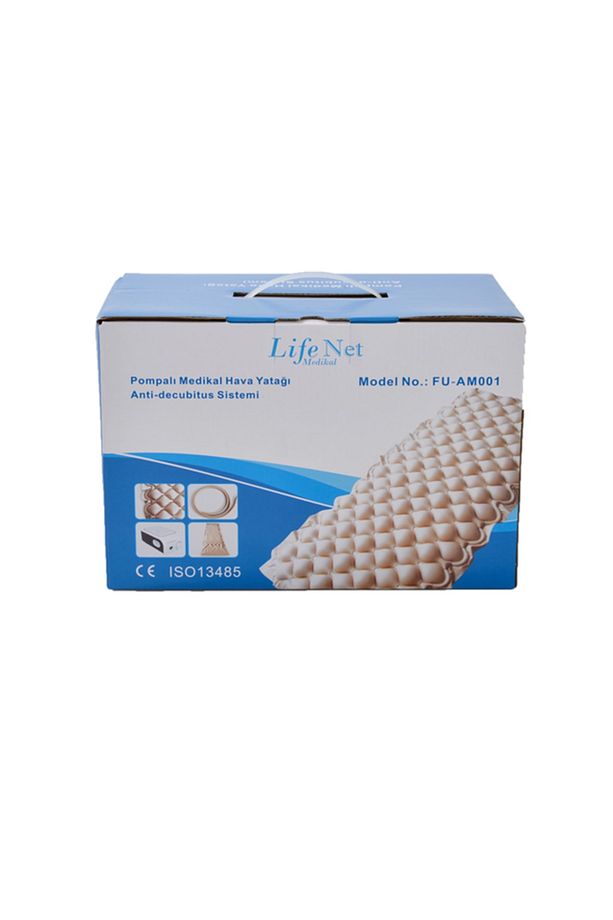 Havalı Hasta Yatak Baklava Dilimli Şişme Yatak & Ayarlanabilir Motor - 3