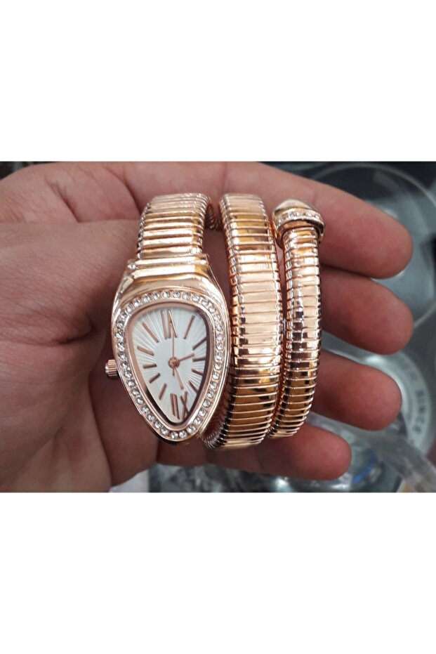 ساعة ذات مظهر أنيق على شكل ثعبان - 1