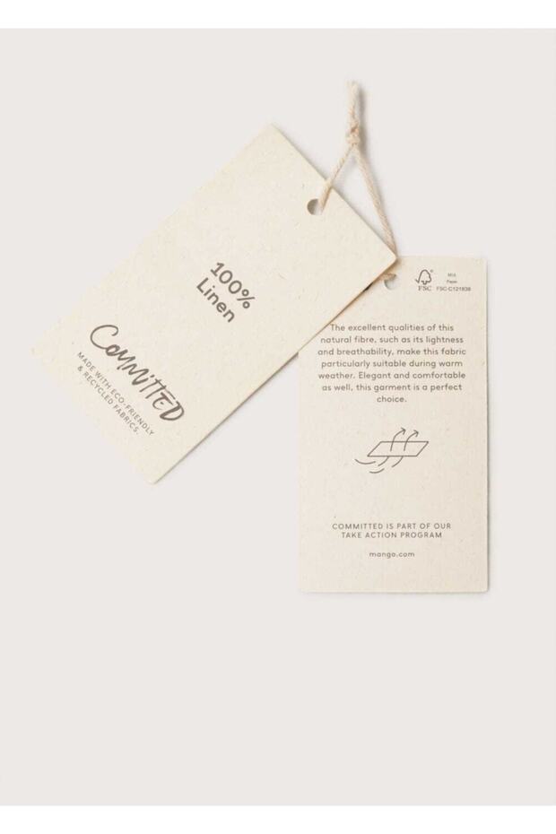 %100 Keten Gömlek - 3