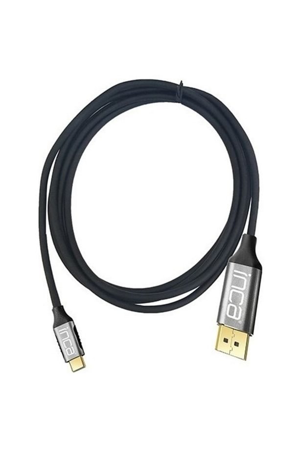 ITCD-02TX Type-C to Display Port Altın Uçlu 4K Kablo 2 mt - 1