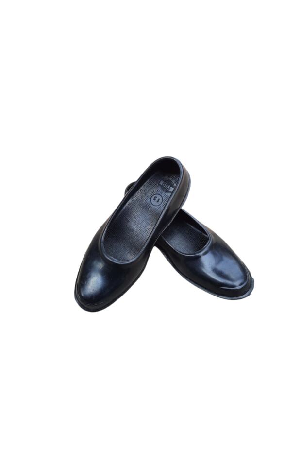 Kadin Kara Lastik Astarsiz - 1