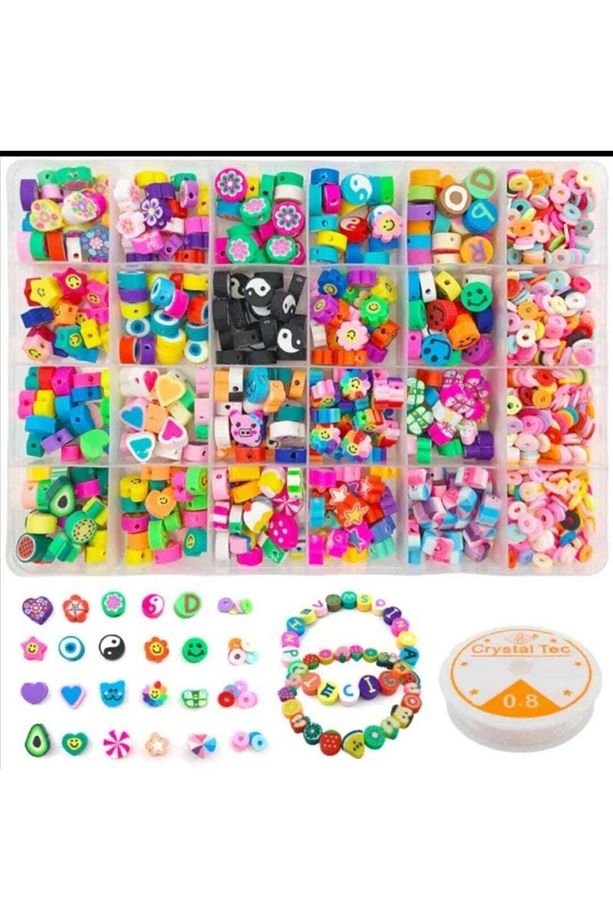 Devasa Fimo Figürlü Set Ve Karışık Fimo Pulları - 1