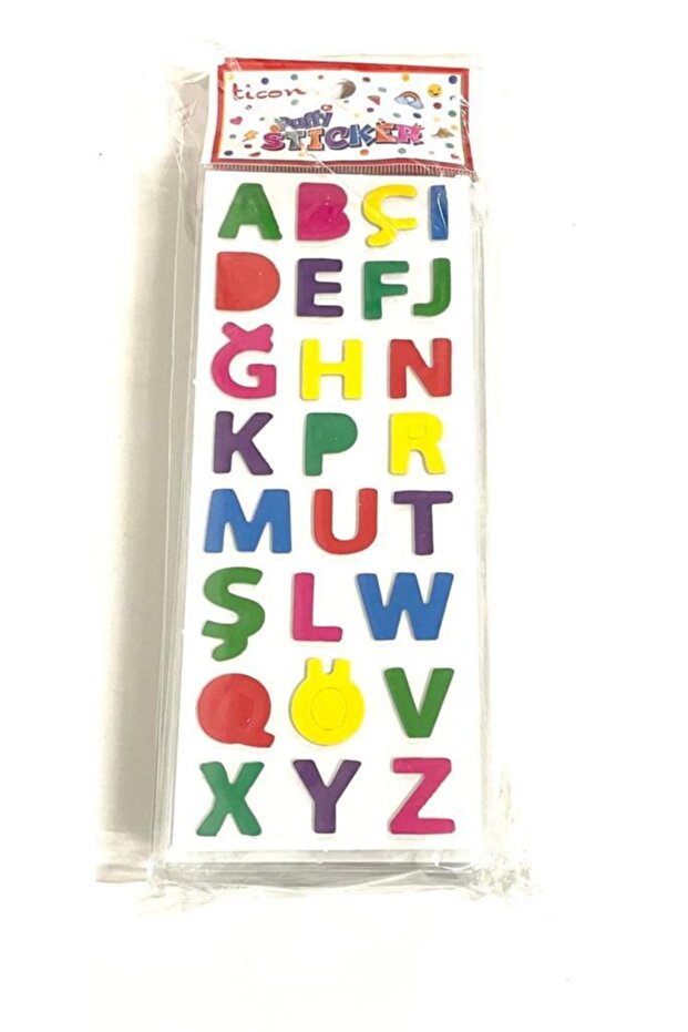 ملصق منتفخ (حرف) 20 قطعة رمز العبوة:348891 - 1