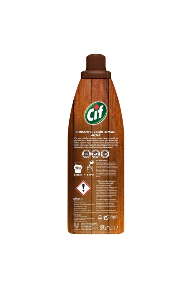 Konsantre Zemin Uzmanı Ahşap Portakal Çiçeği 895 ml - 6