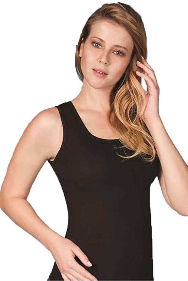 Underwear Lycra Berrak Women's Wide Strap Undershirt Pack of 6