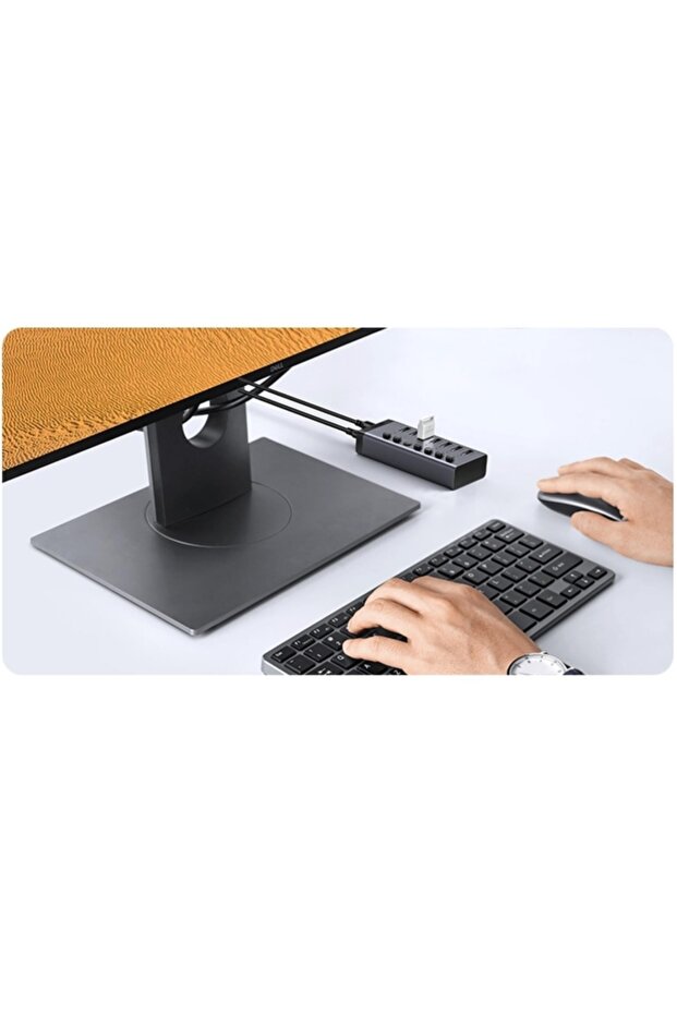 7 Portlu Usb 3.0 Hub Çoklayıcı Ve Şarj Istasyonu - 5