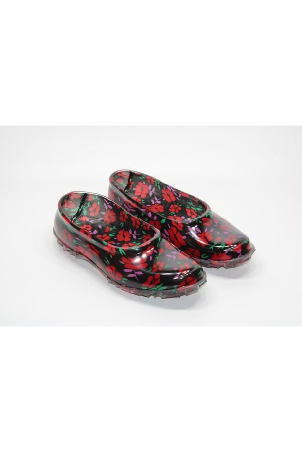 Colorful Anti-Slip Sole Women's Floral Beach Vineyard Garden Sea Casual Rubber Shoes