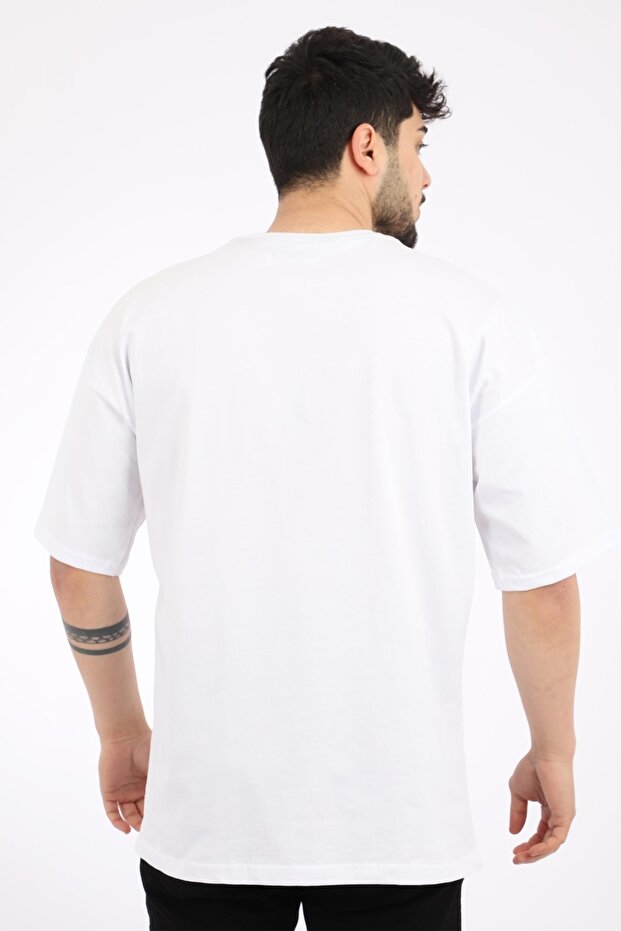 Απλό Basic Oversize T-Shirt Bld-30331 - 3