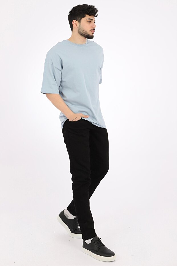 Tricou oversize uni Basic - Bld-30331 - 4