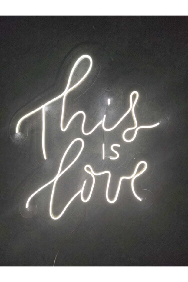 This Is Love Neon Sign Neon Wall Decoration Decorative Lighting