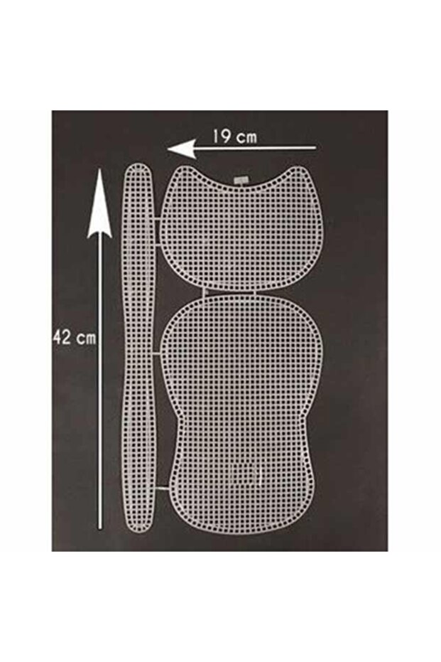 Canvas Bag Set Cat Model White