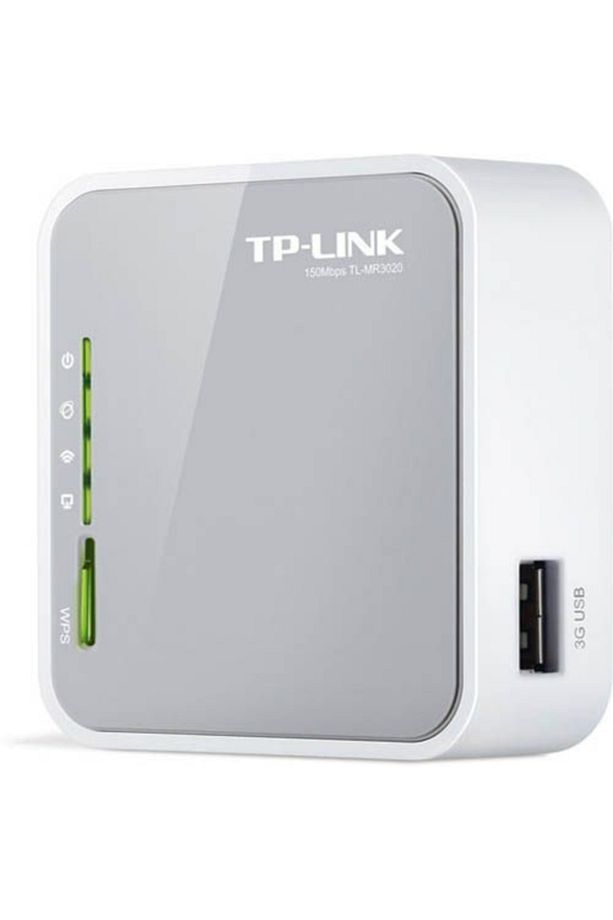 Tp-lınk Tl-mr3020 150mbps 1 Port Kablosuz-ethernet-usb Taşınabilir 3g Router 3g Destekli - 1