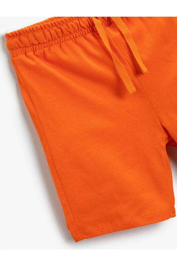 Erkek Çocuk Basic Şort Beli Bağcıklı - 3
