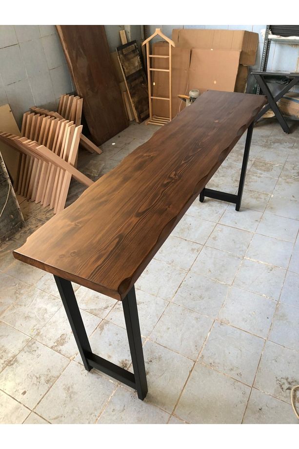 Kütük Bar Masası Modeli - 1