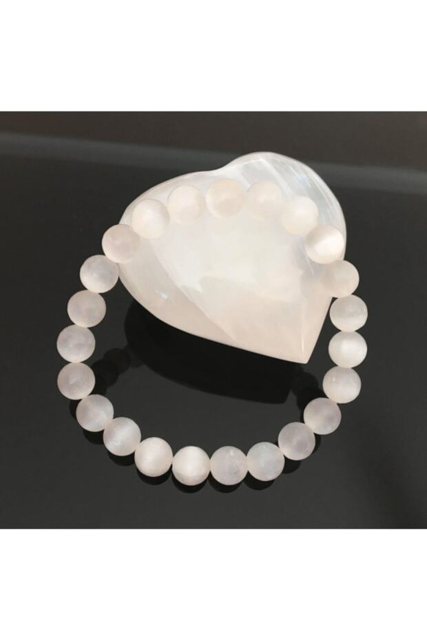 Selenite Stone Bracelet - 4