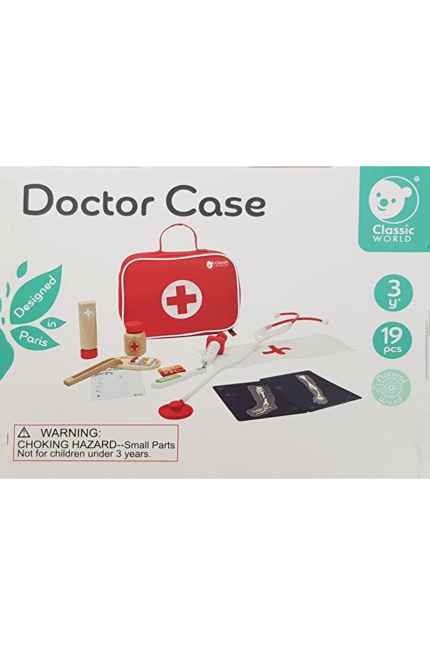 Calimeratoys Ahşap Doktor Seti