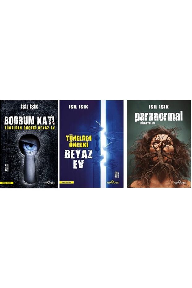 Bodrum Katı + Tünelden Önceki Beyaz Ev + Paranormal Hikayeler / Işıl Işık 3 Kitap Set