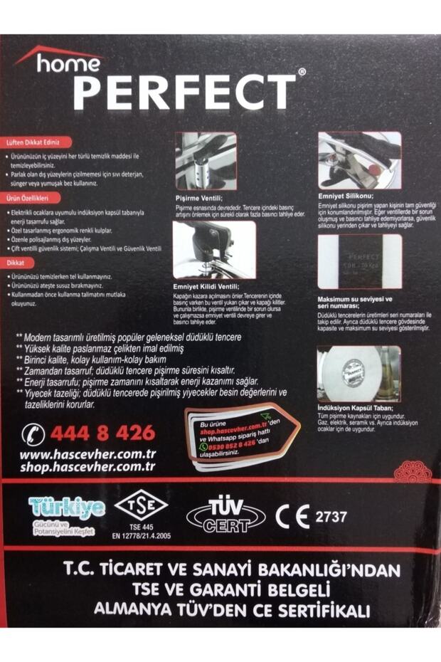 5lt Güveç Model Düdüklü Tencere - 3