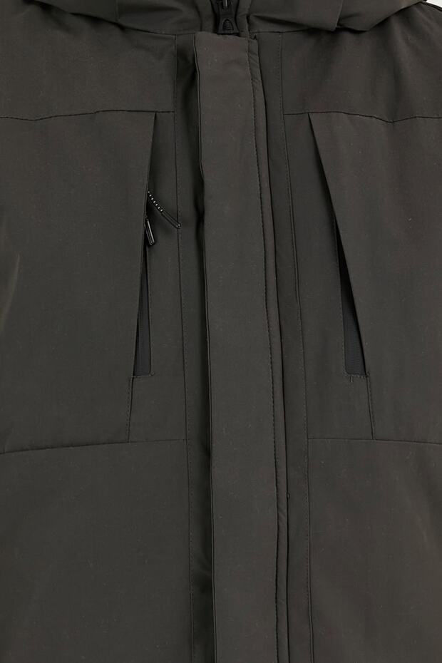 Erkek H Winter Jacket M - Antrasit - 7