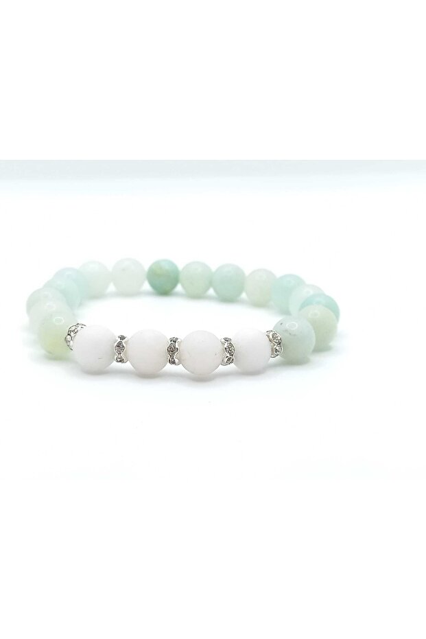 Akuamarin Moonstone Bracelet