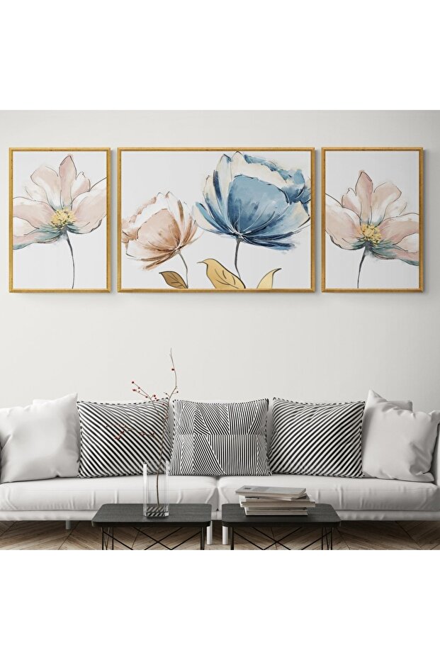 Çerçeveli Ahşap Tablo Seti - 2