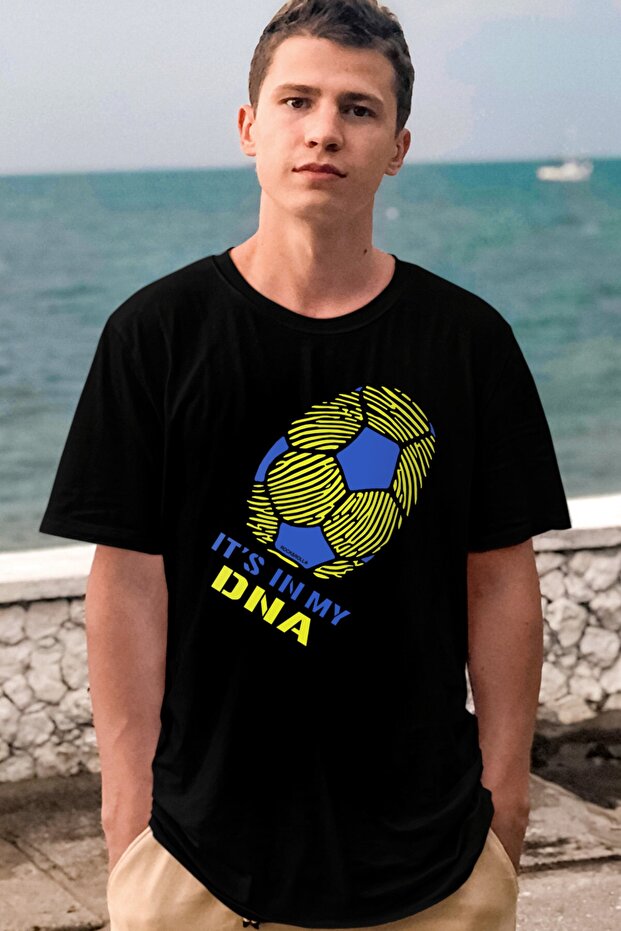 My Colors Canary Black Short Sleeve Men's T-shirt