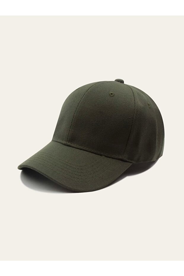 Unisex Basic Cap Haki - 1