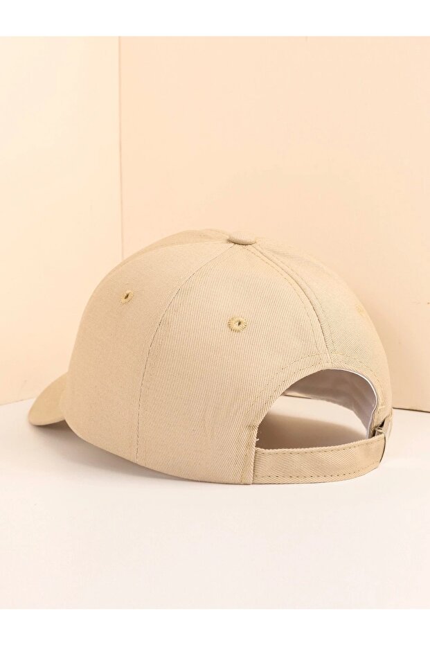 Unisex Basic Cap Ekru - 3
