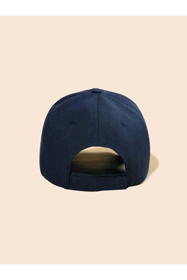 Unisex Basic Cap Lacivert - 4