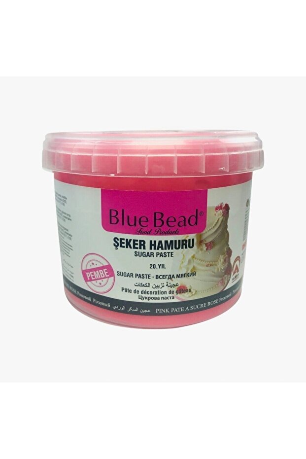 Pembe Şeker Hamuru 1 kg