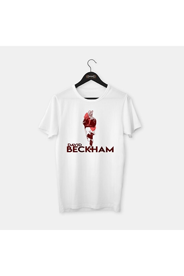 David Beckham - Special Drawing Design Legends Series, Combed Cotton T-Shirt