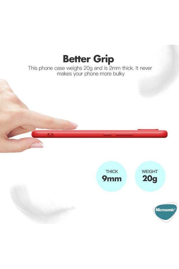 Matte Silicone Xiaomi Redmi 9a Kılıf Mor - 5