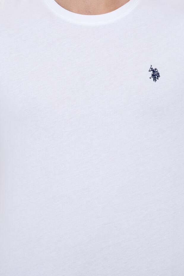 Erkek Bisiklet Yaka Basic T-shirt - 6