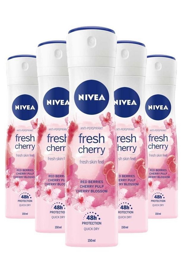 Fresh Cherry Bayan Deodorant 150 ml X5 - 1