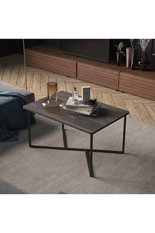 Retohome Çapraz Tuvalo Orta Sehpa - 1