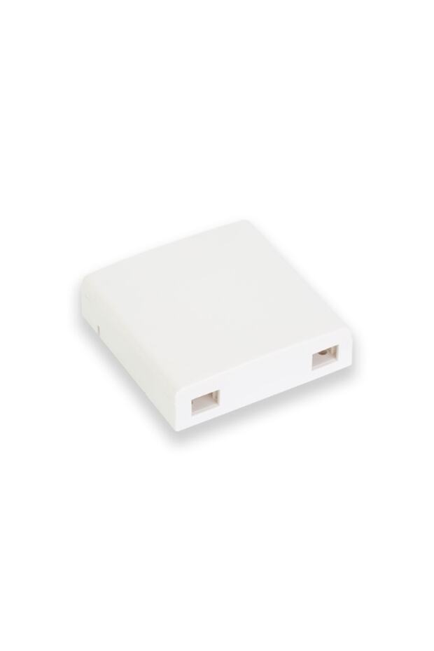 مقبس حائط فارغ من الألياف الضوئية بمنفذين - 1